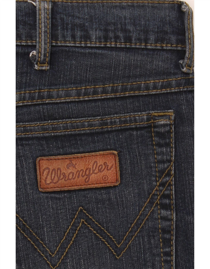 WRANGLER Mens Straight Jeans W40 L29 Navy Blue Vintage Wrangler and Second-Hand Wrangler from Messina Hembry 