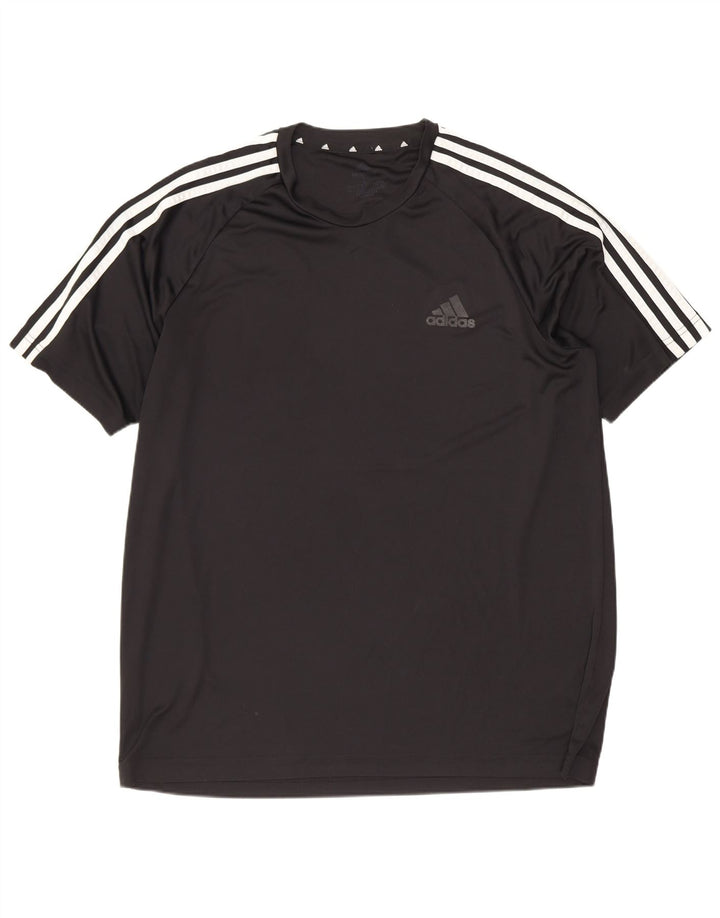 Мужская футболка Adidas Top Large Black из полиэстера Sports