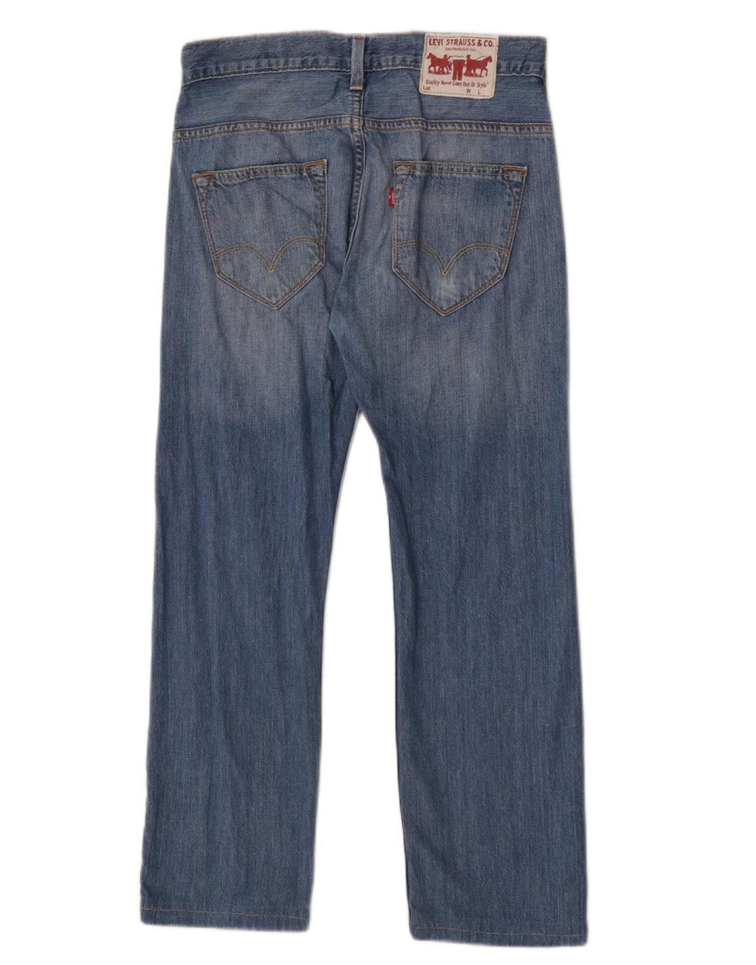 Женские прямые джинсы Levi's W28 L26 синие