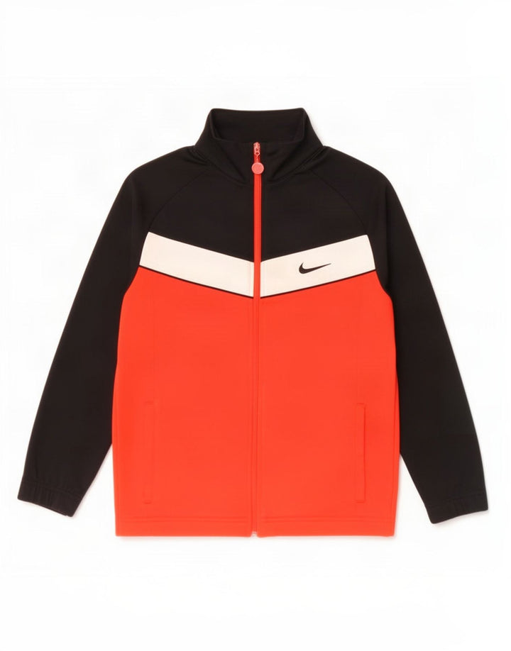 Спортивный костюм Nike для мальчиков (12–13 лет), большой черный цвет с блоками