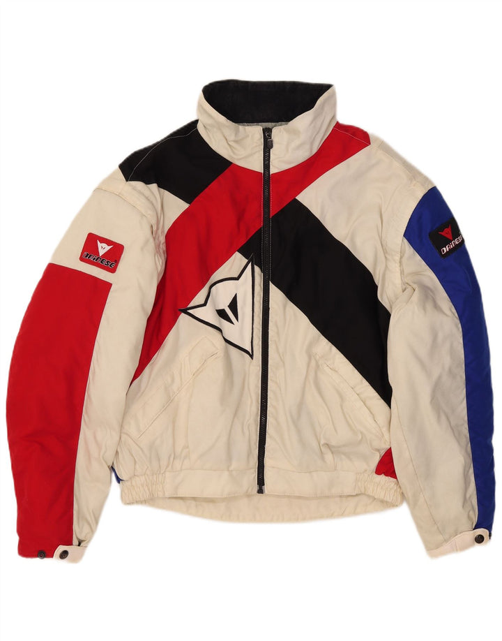 Мужская гоночная куртка DAINESE с графическим рисунком IT 50, средняя, разноцветная, с цветными блоками