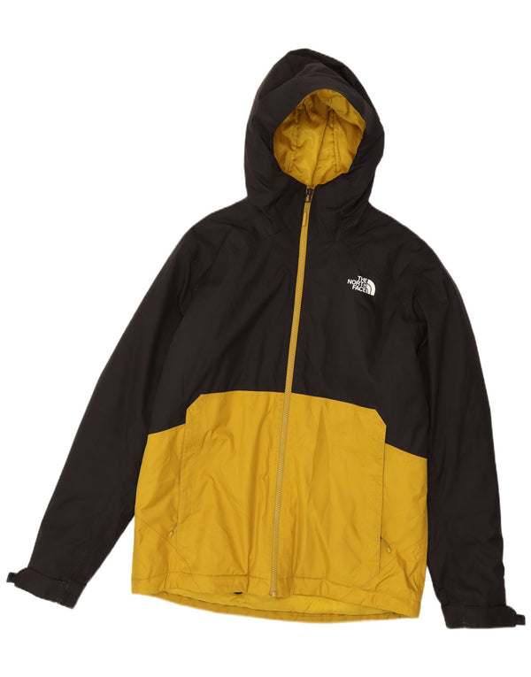 Мужская ветровка с капюшоном The North Face UK 40, большая черная цветная блокировка