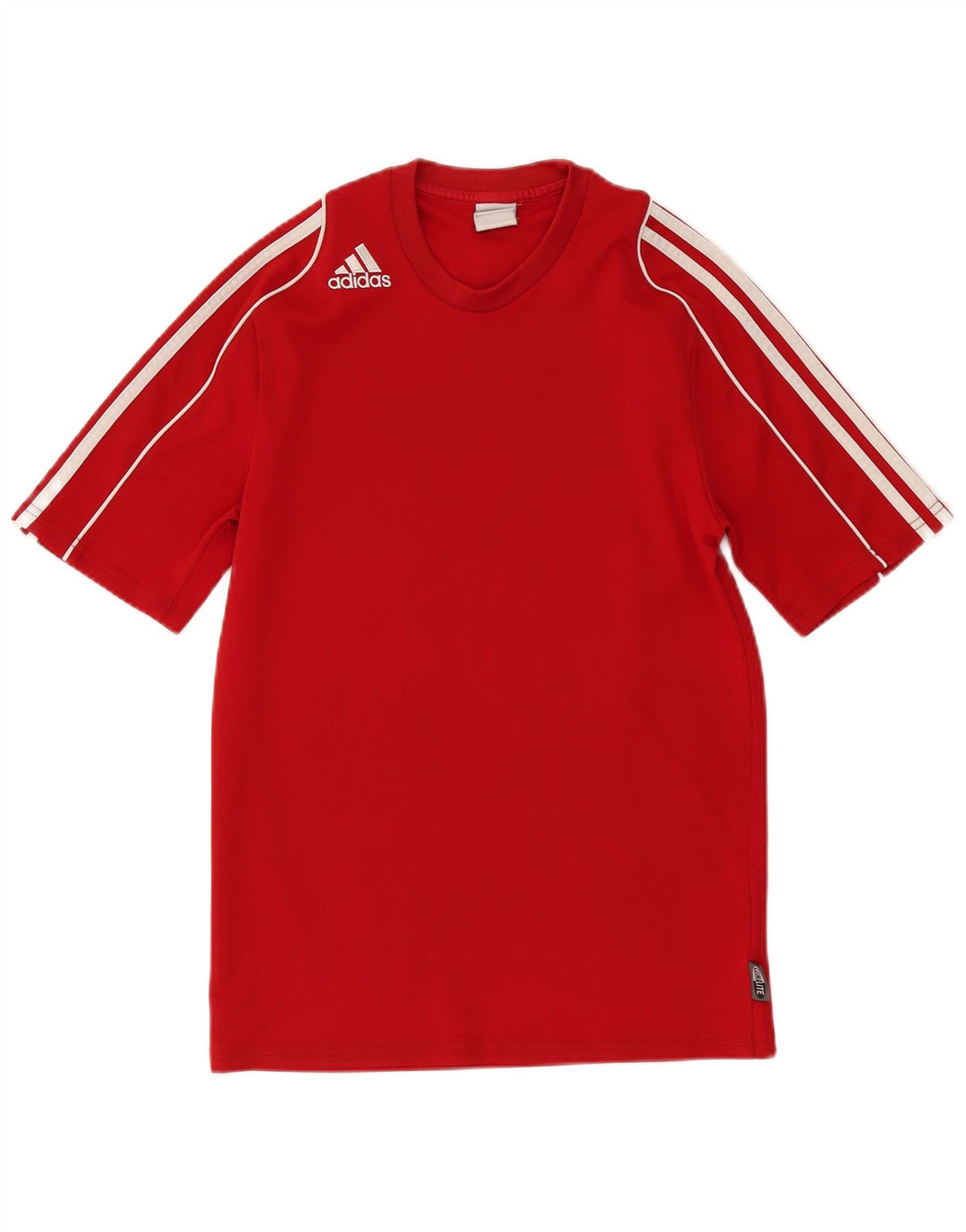 Мужская футболка Adidas Climalite, маленький красный полиэстер