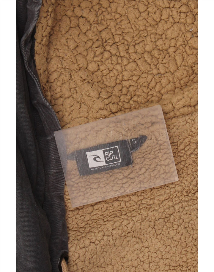 Мужской свитер с капюшоном на молнии RIP CURL, маленький черный