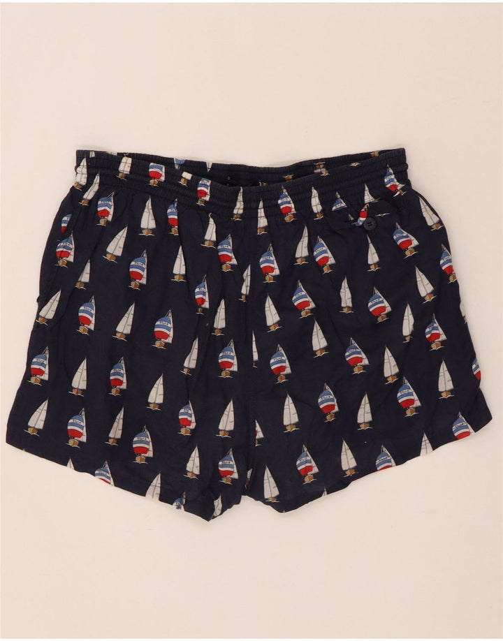 Мужские спортивные шорты PAUL & SHARK с рисунком XL, темно-синие, хлопок