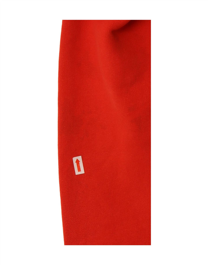 SUPERDRY Мужской свитшот с рисунком, большой красный хлопковый джемпер