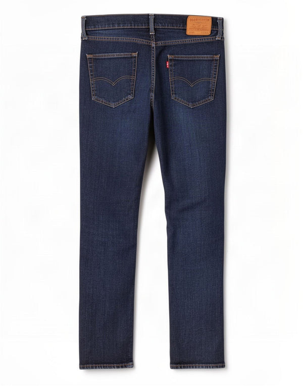 Мужские джинсы Levi's 511 Slim W36 L32 Темно-синие, хлопок