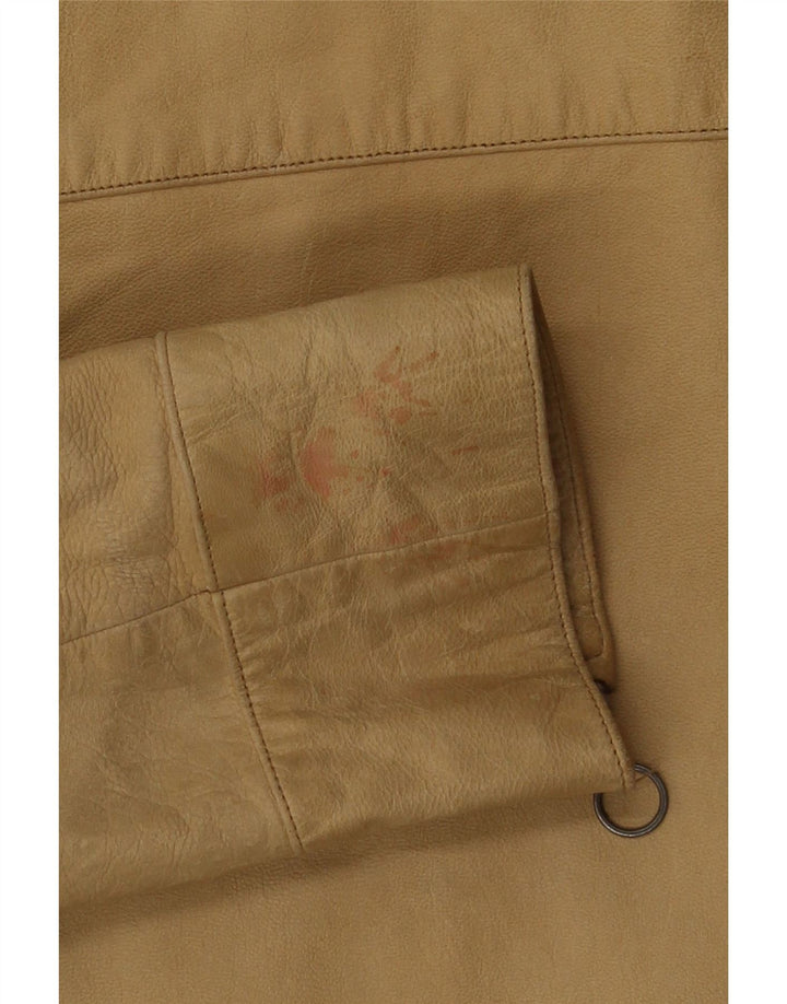 Куртка женская кожаная Conbipel IT 42 Medium Beige Leather