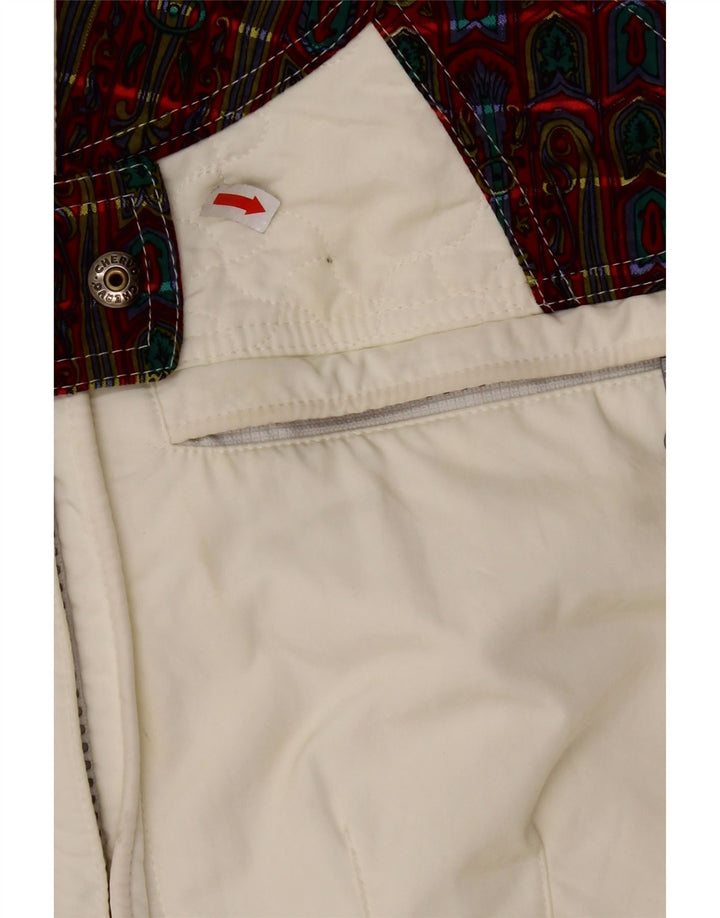 Горнолыжный комбинезон женский CHERVO IT 42 Средний Белый в клетку Полиамид