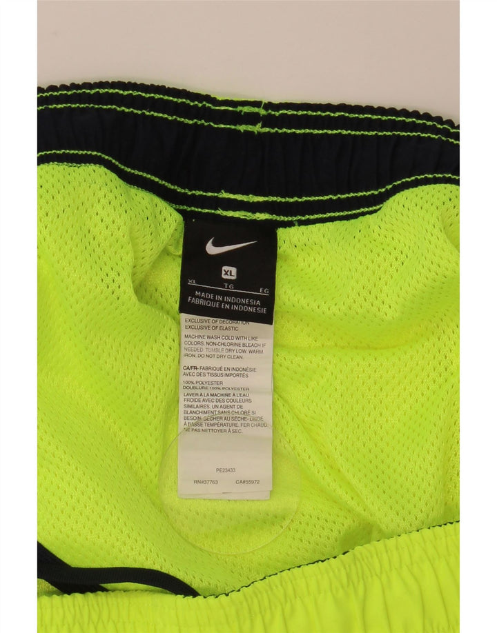 Мужские спортивные шорты Nike XL, зеленый полиэстер