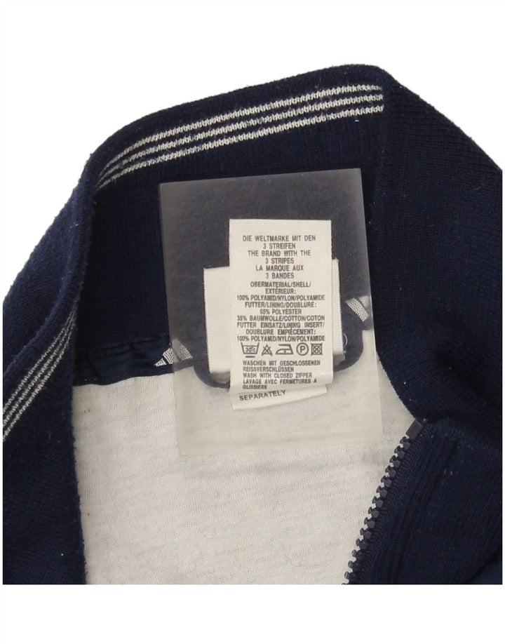 Женская ветровка оверсайз Adidas UK 14 Medium Navy Blue Полиамид