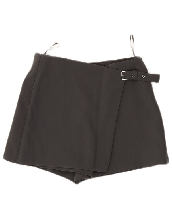 Женские шорты Zara UK 4 XS, серый полиэстер