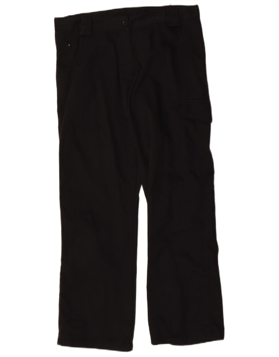 Женские прямые брюки карго Dickies UK 12, средние W36 L31, черный полиэстер