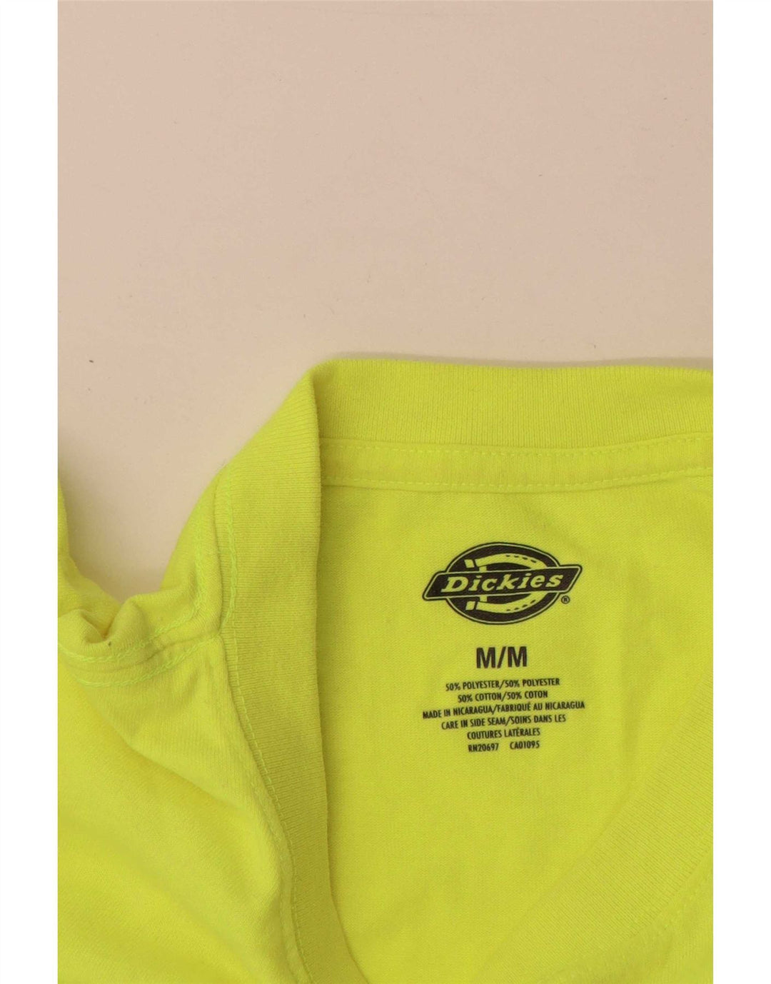 Мужской топ Dickies с длинным рукавом, средний зеленый полиэстер