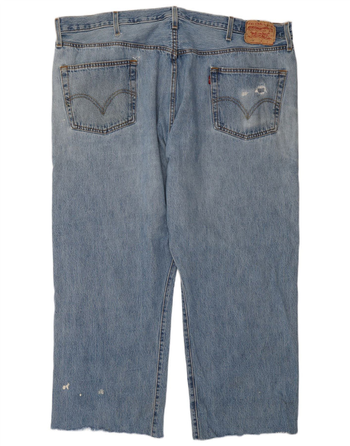 Мужские прямые джинсы Levi's 501 W46 L27 синие, хлопок