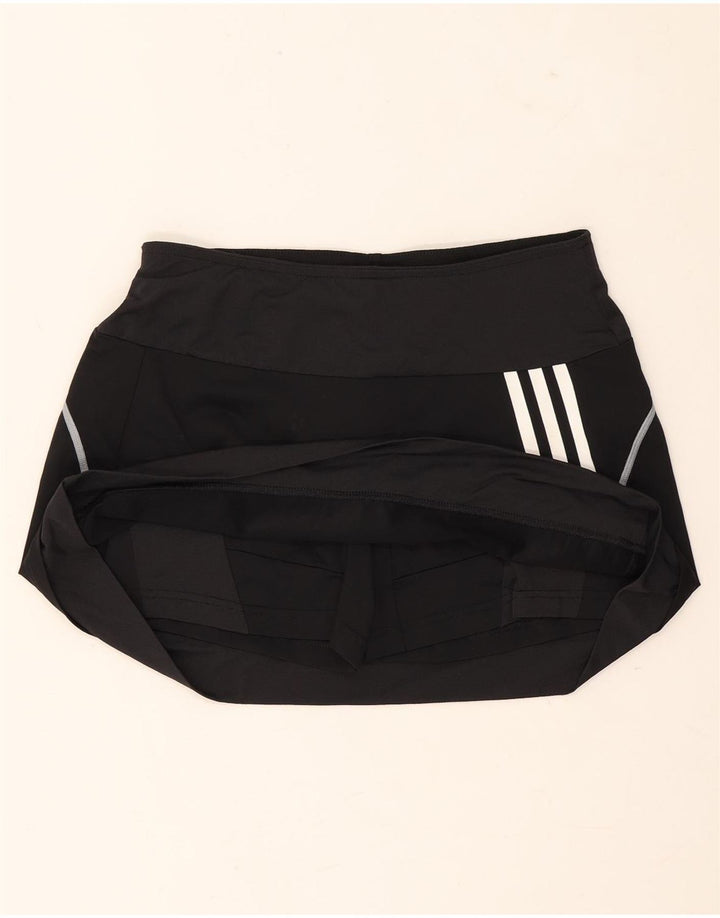 Adidas Женские шорты Clima 365 Skort UK 8, маленькие, черные, нейлоновые
