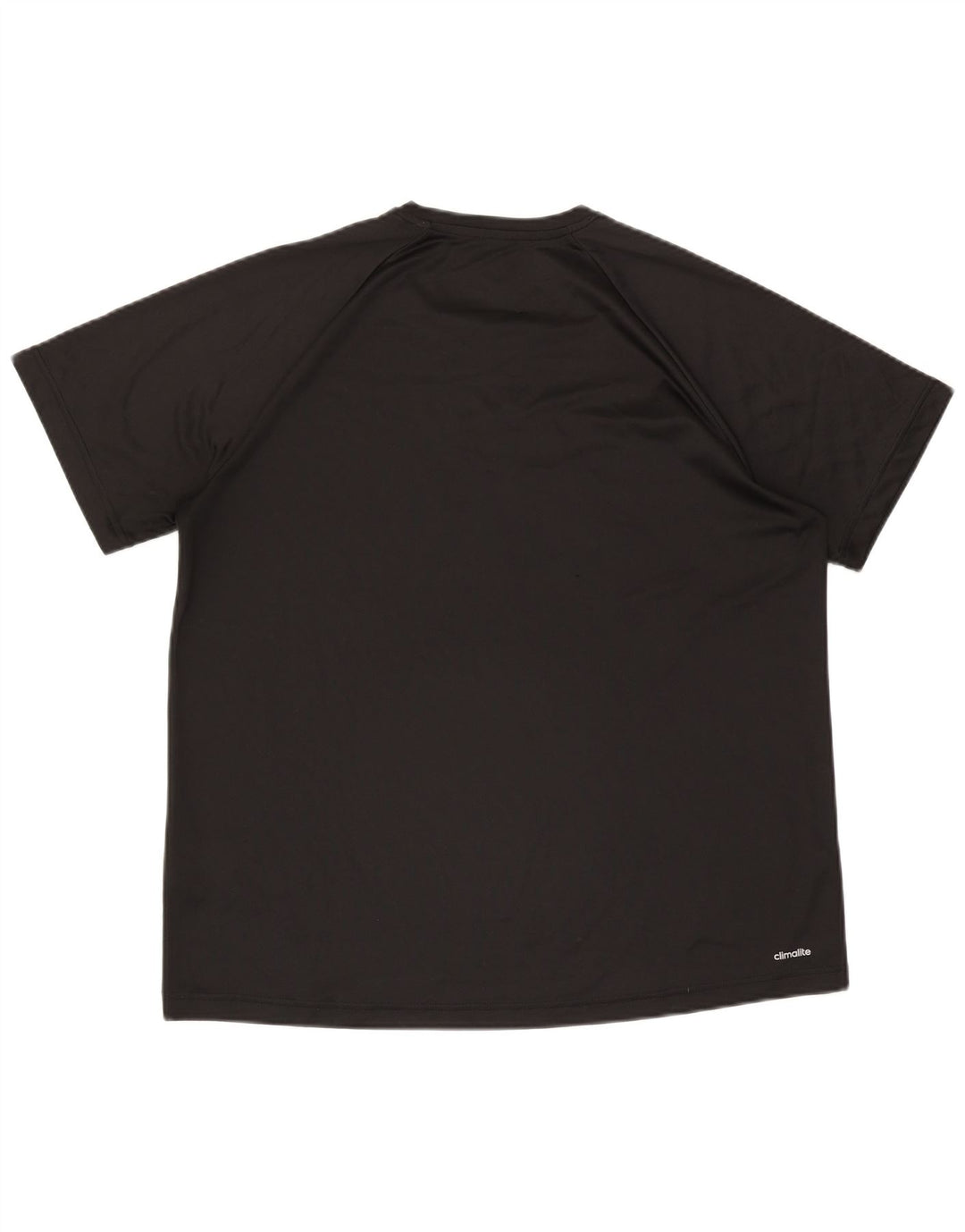 Мужская футболка Adidas Climalite с рисунком Top XL, черный полиэстер