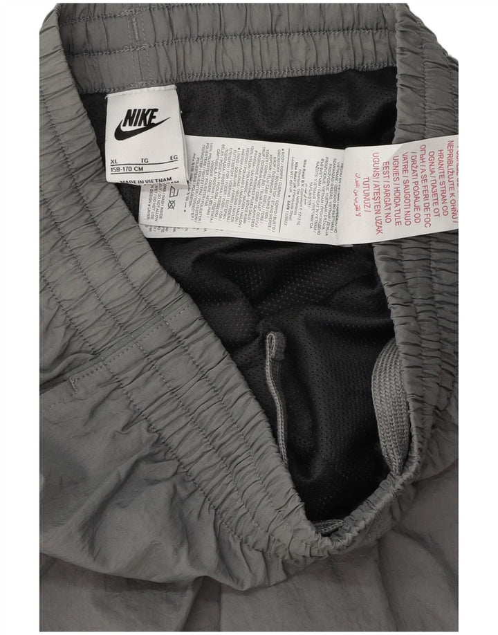 Спортивный костюм Nike для мальчиков, брюки для бега, 13–14 лет, XL, серый полиэстер