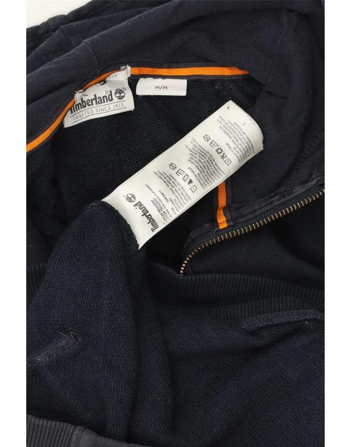 Мужской свитер с капюшоном на молнии Timberland, средний темно-синий, хлопок