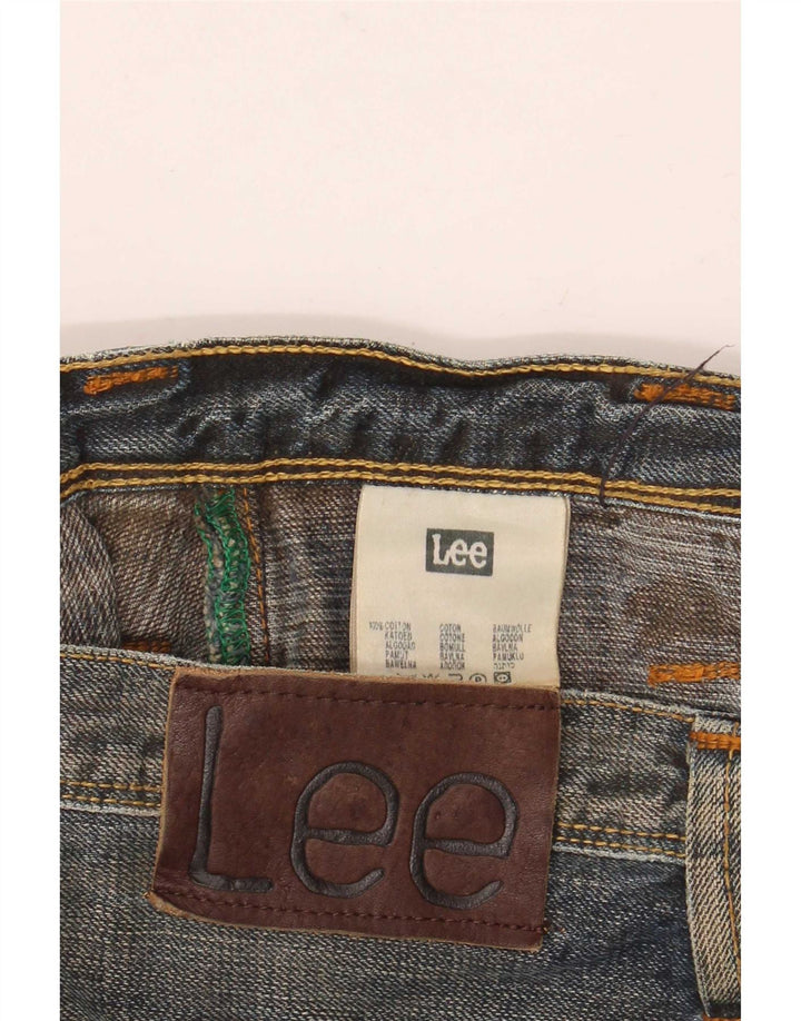 Мужские прямые джинсы Lee W34 L34 синие, хлопок