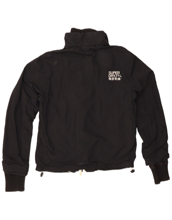 SUPERDRY Женская ветровка The Windcheater UK 14 Средний Черный