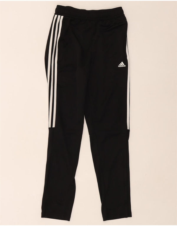 Спортивные брюки Adidas Aeroready для мальчиков 13-14 лет, черный полиэстер