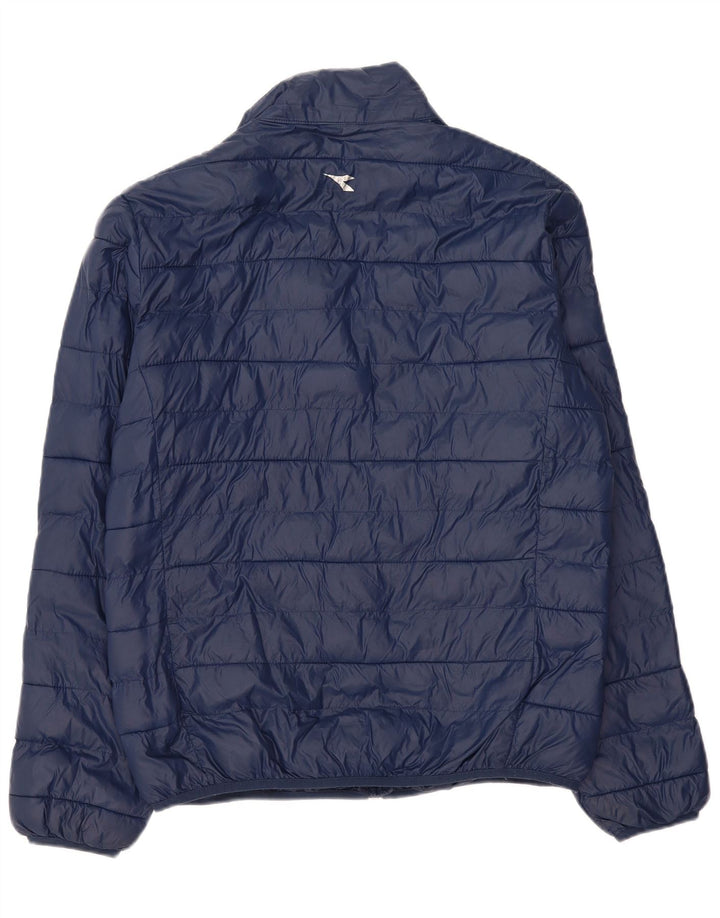 Мужская стеганая куртка DIADORA UK 42 XL Темно-синий Полиамид