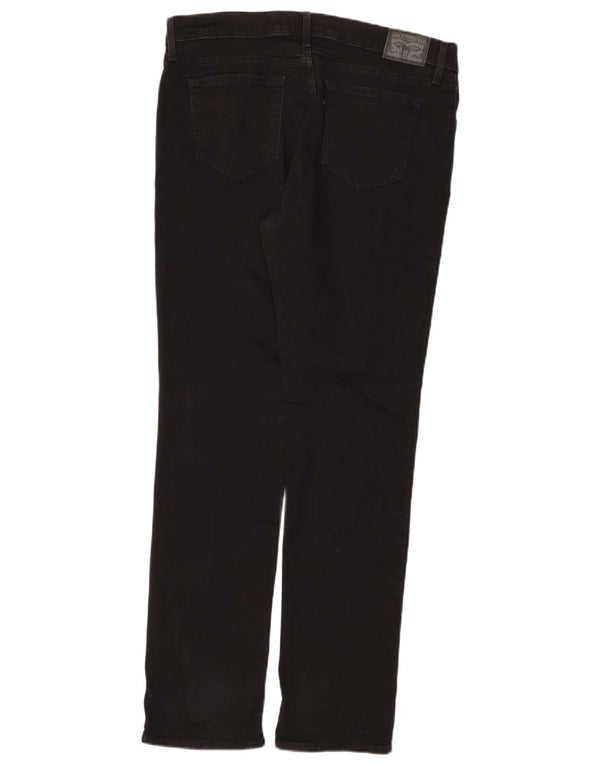 Женские джинсы Levi's 312 Shaping Slim W32 L32, черный хлопок