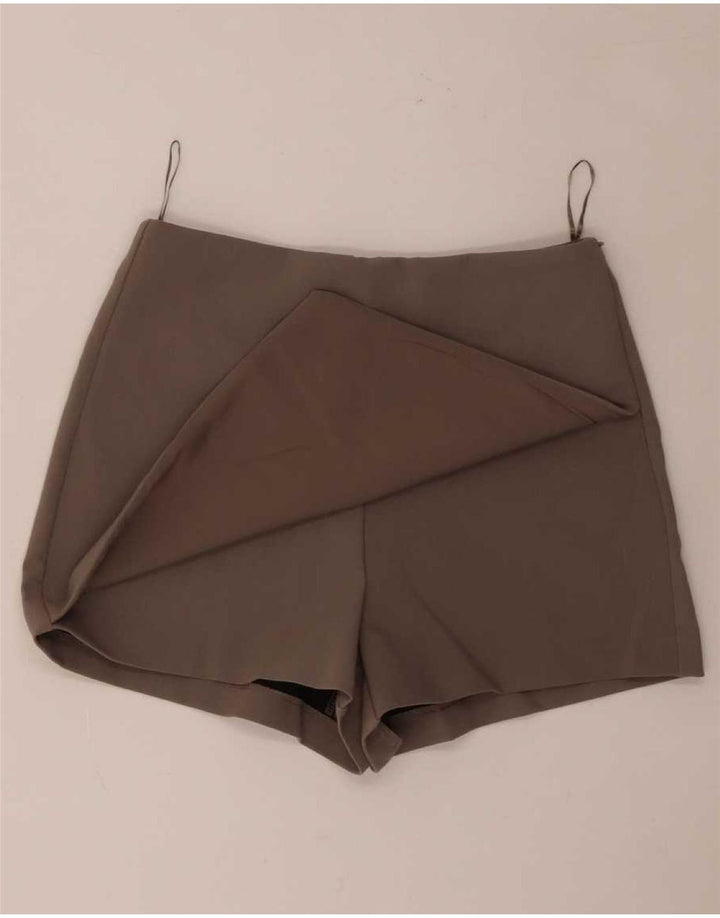 Женские шорты-шорты Zara UK 12, средний серый