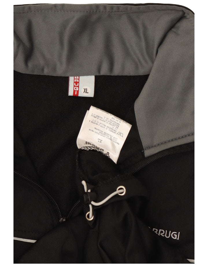 Мужская спортивная куртка Brugi XL, черный полиэстер