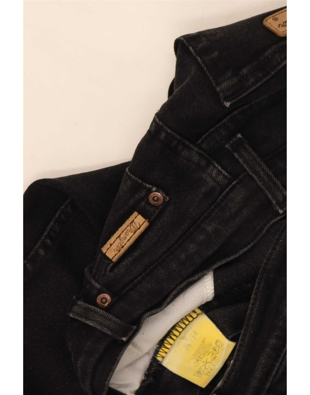 Мужские прямые джинсы Wrangler Texas W34 L27 черные