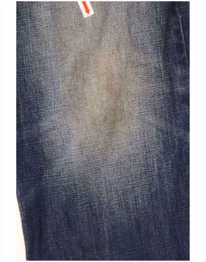 Мужские джинсы Bootcut стандартного кроя Fat Face W32 L30, синий хлопок