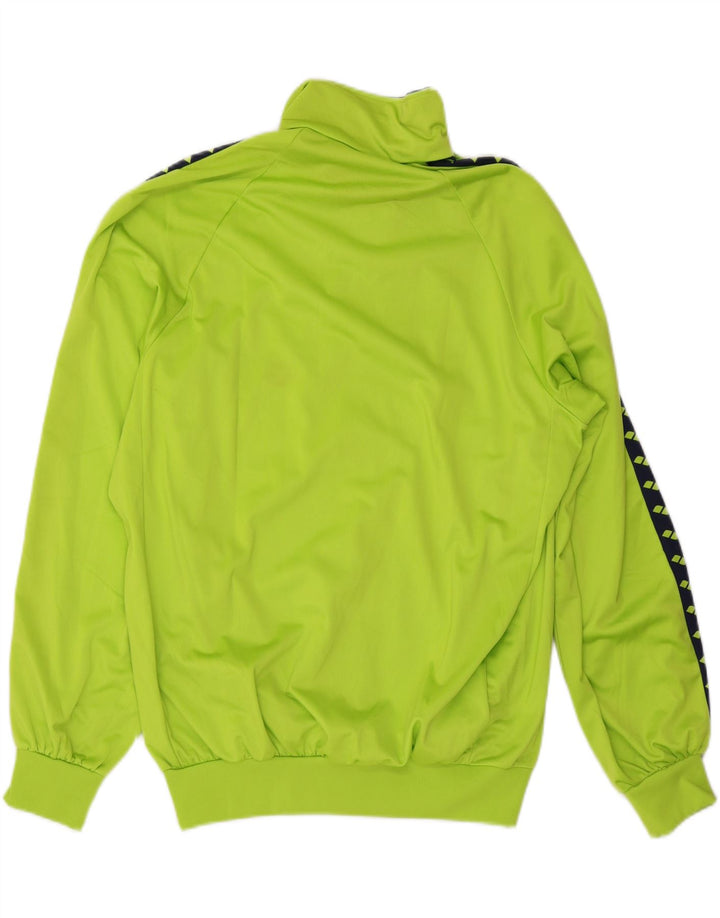 ARENA Mens Graphic Tracksuit Top Jacket XL Green Colourblock Vintage Arena and Second-Hand Arena from Messina Hembry 