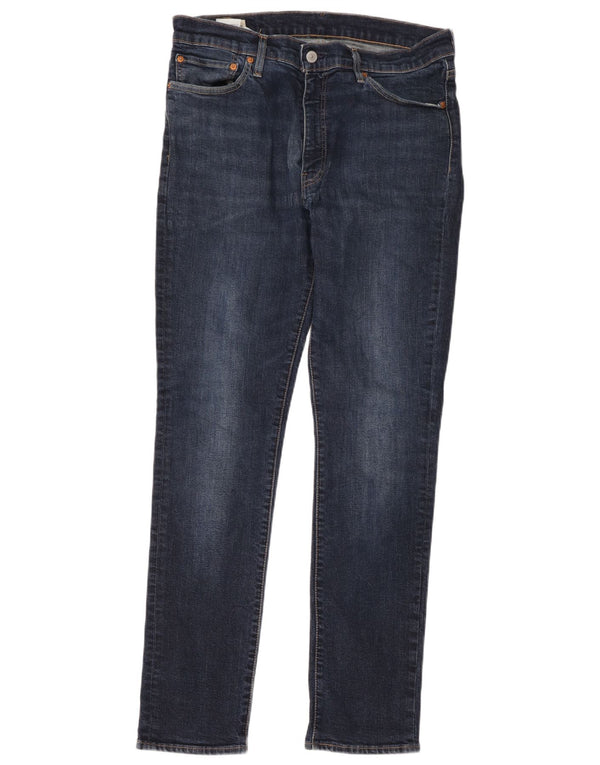 Мужские джинсы Levi's 511 Slim W36 L34 Темно-синие, хлопок