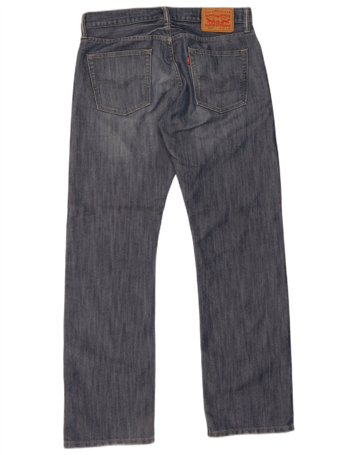 Мужские джинсы Levi's 514 Bootcut W33 L32 синие, хлопок