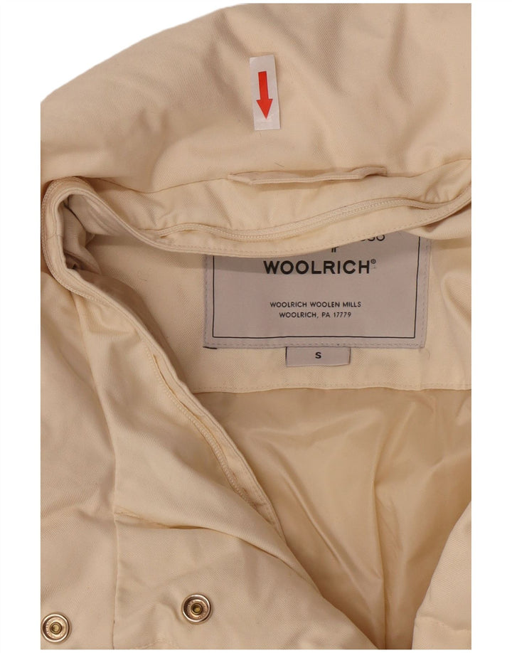 Женская стеганая куртка Woolrich UK 10, маленький размер, белый полиэстер