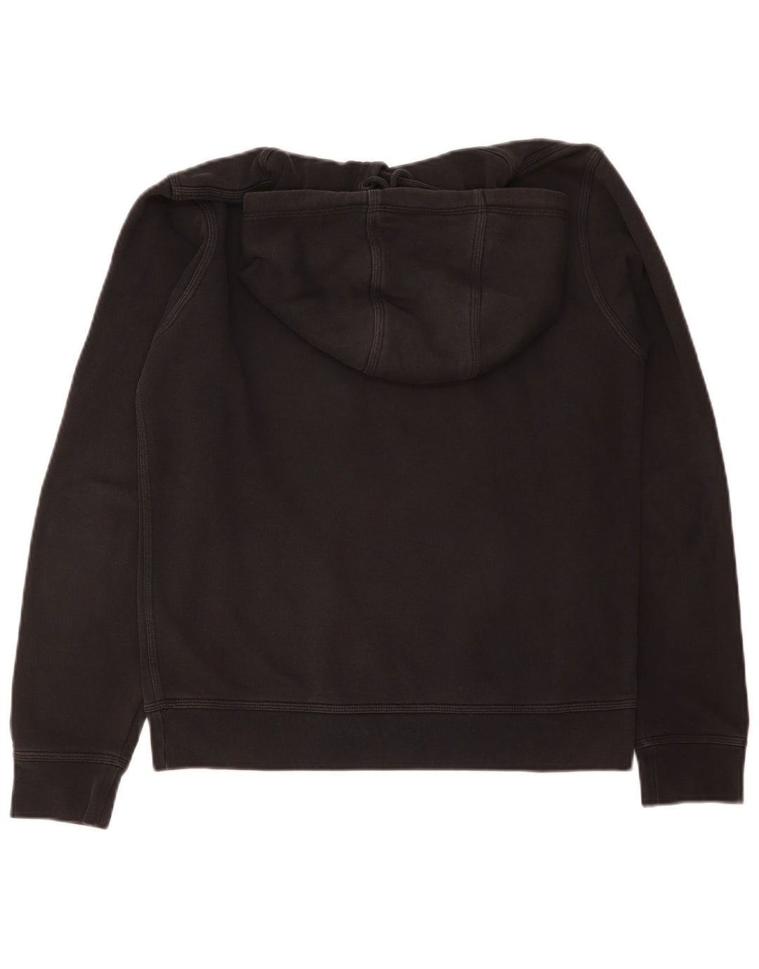 Мужской джемпер с капюшоном NIKE, маленький черный, хлопковый