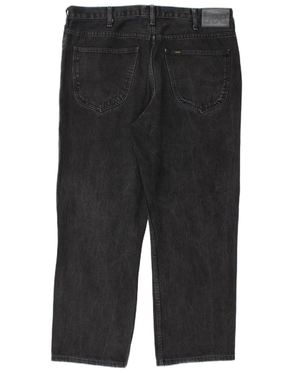 Мужские прямые джинсы WRANGLER Brooklyn Comfort W38 L30, черный хлопок