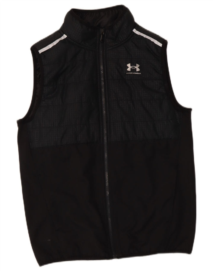 Спортивный костюм без рукавов для мальчиков Under Armour, верхняя куртка, 12–13 лет, черный