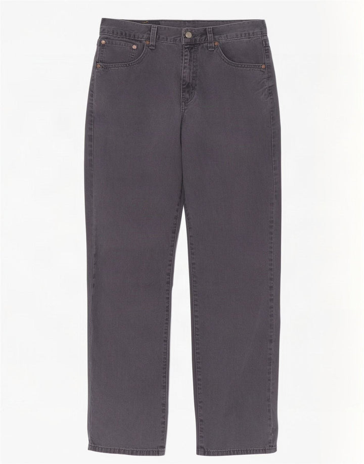 Мужские прямые джинсы Levi's 581 W32 L32 серые, хлопок