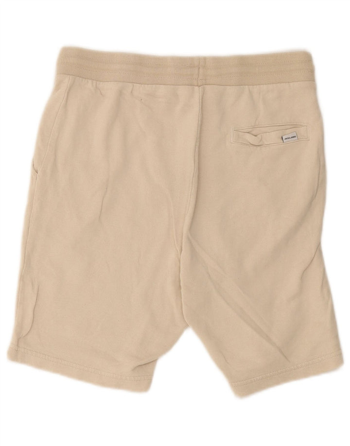 Мужские спортивные шорты Jack & Jones, маленькие бежевые, хлопок