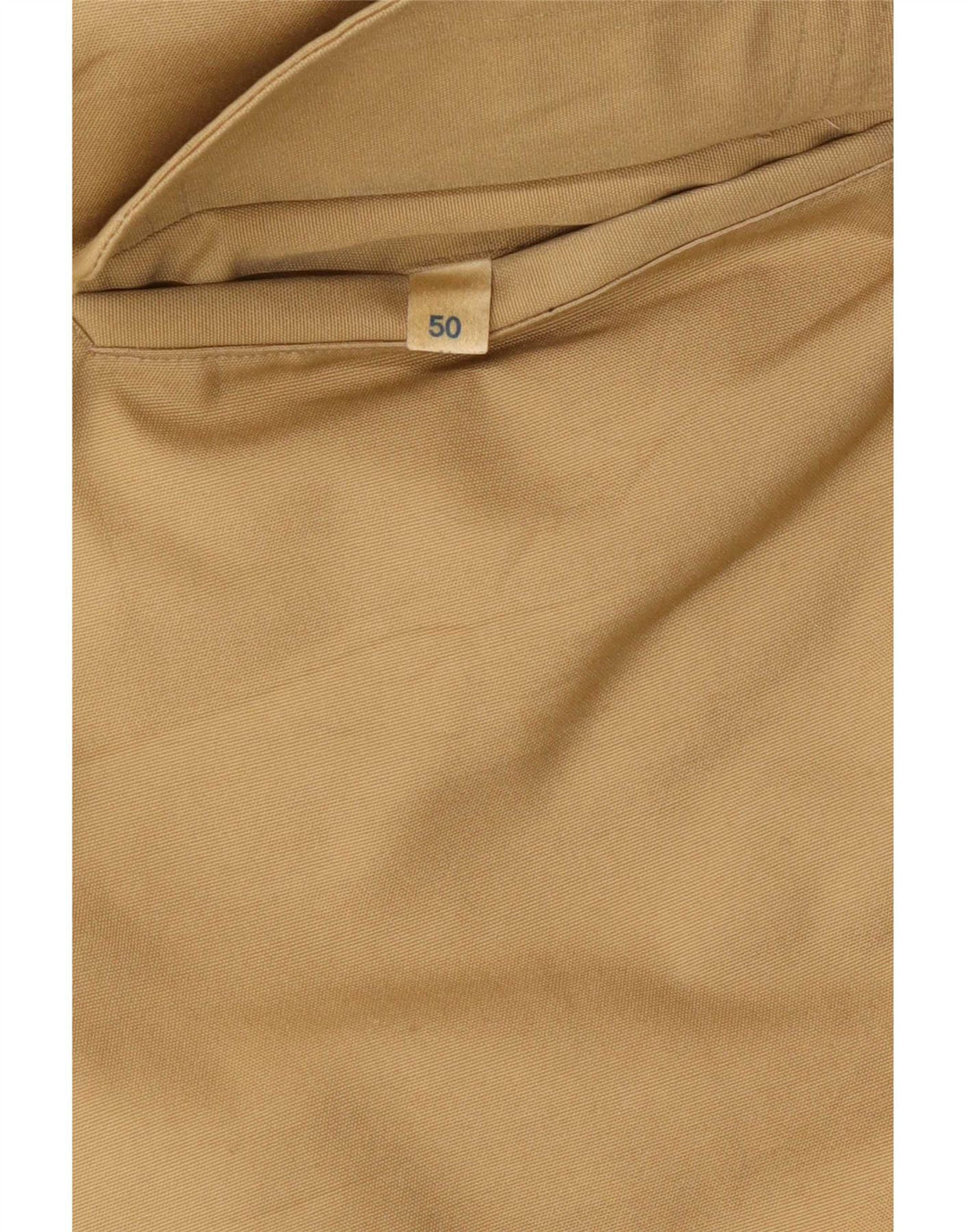 Винтажное мужское пальто из шерпы IT 50 Medium Beige