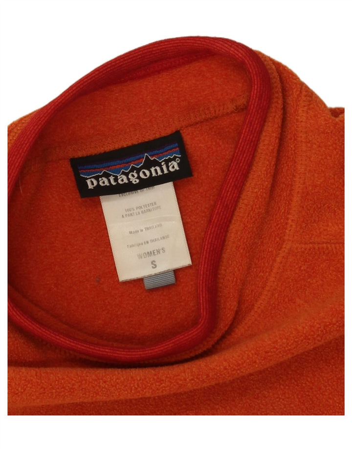 Женский флисовый джемпер Patagonia UK 10, маленький оранжевый, полиэстер