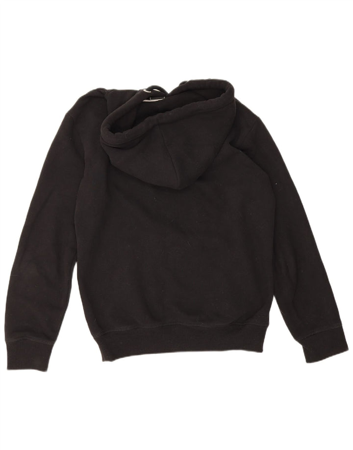 SUPERDRY Мужской джемпер с капюшоном, средний черный, хлопок