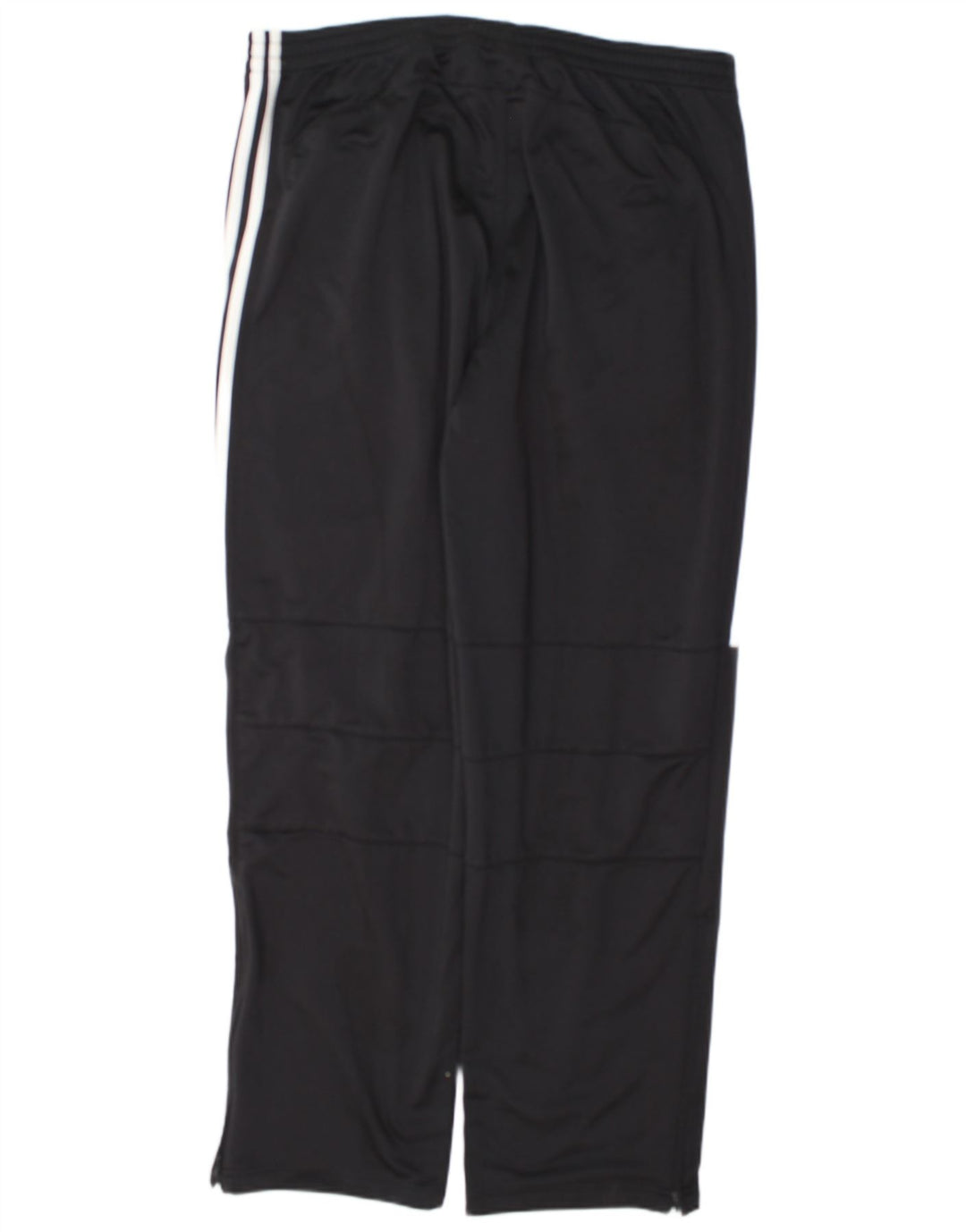Мужские спортивные брюки Adidas XL из полиэстера в черную полоску