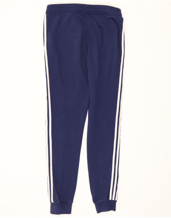 Спортивный костюм Adidas для мальчиков, брюки для бега, 15–16 лет, темно-синий, хлопок
