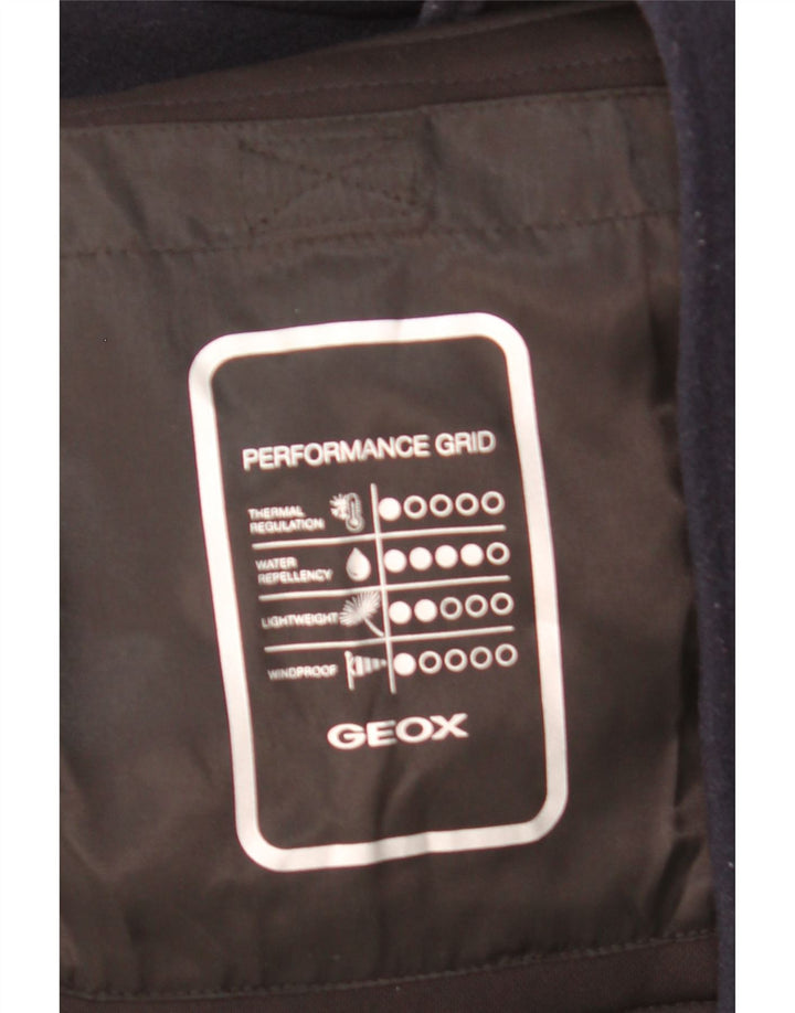 GEOX Мужская куртка Respira Utility UK 42 XL Темно-синяя шерсть
