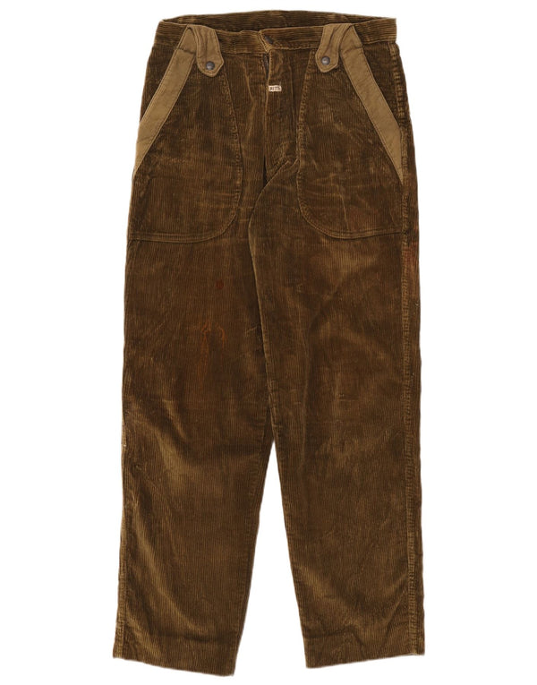 Мужские прямые вельветовые брюки RITT W31 L29 хаки