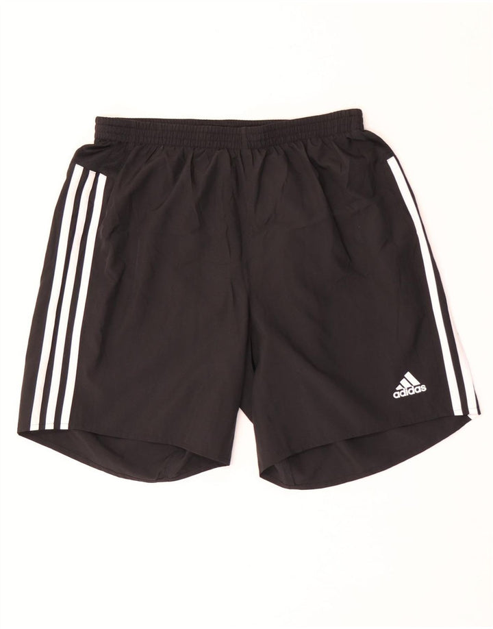 Женские спортивные шорты Adidas Climalite UK 12, средний черный, полиэстер