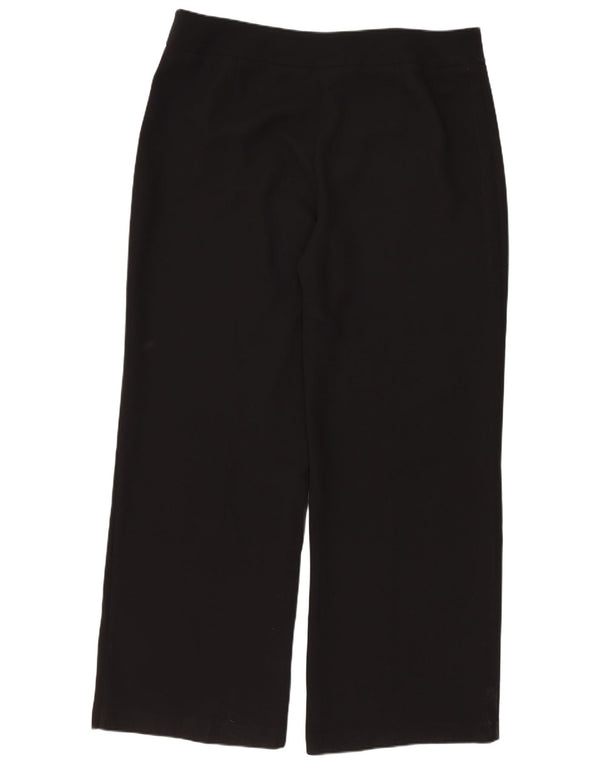 Женские прямые повседневные брюки Marks & Spencer UK 16, большие W36 L31, черные